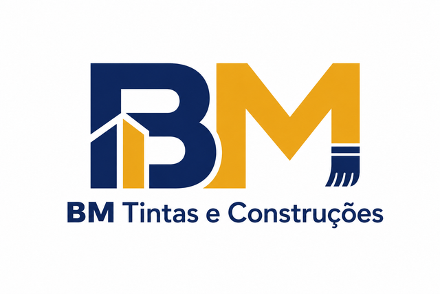 Logo de BM Tintas e Construções
